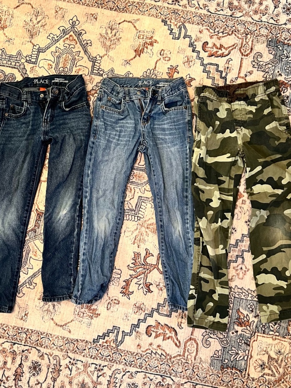 The Children’s Place Boys' Denim & Camo Bottoms Bundle